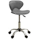 Tabouret de salon vidaxl gris en cuir artificiel