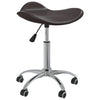 Tabouret de salon vidaxl marron en cuir artificiel