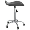 VidaXL tabouret de salon simili cuir gris