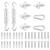 Accessoires auvent Vidaxl 8 pièces Set en acier inoxydable