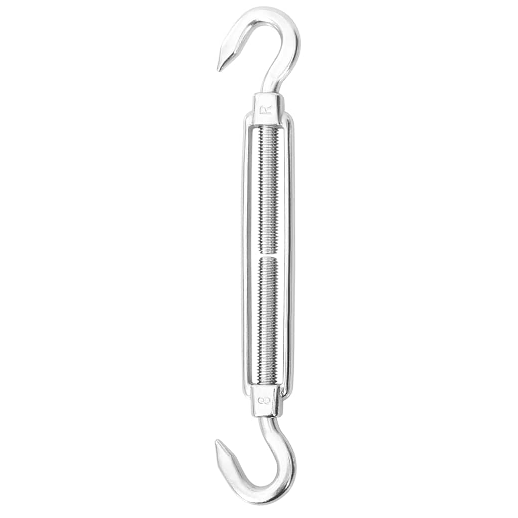 Accessoires auvent Vidaxl 8 pièces Set en acier inoxydable
