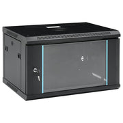 Armoire de réseau Vidaxl pour sur le mur 6H 19 IP20 600x450x375 mm - afbeelding 1