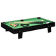 Vidaxl Minipool Table 3 pieds 92x52x19 cm noir et vert