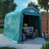 Vidaxl Garage Tente 1,6x2,4 M PVC vert - afbeelding 1
