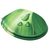 Vidaxl Toilet Seats avec couvercle 2 ST Eau Drip MDF Green