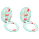 Vidaxl Toilet Seats avec couvercle à ferres mous
