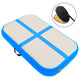 Mat de gymnastique Vidaxl avec pompe gonflable 60x100x10 cm PVC bleu