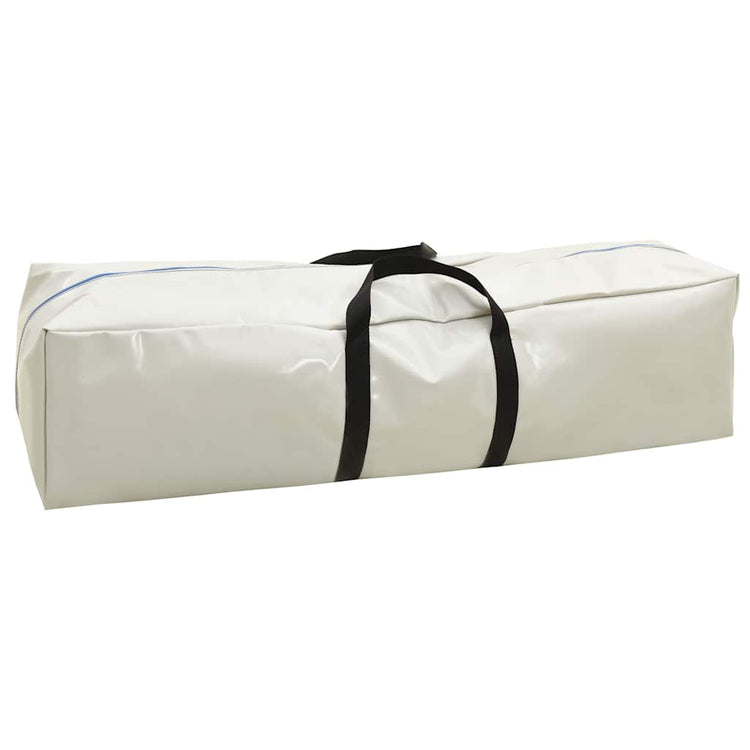 Mat de gymnastique Vidaxl avec pompe gonflable 60x100x10 cm en PVC vert