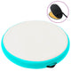 Mat de gymnastique Vidaxl avec pompe gonflable 100x100x20 cm en PVC vert