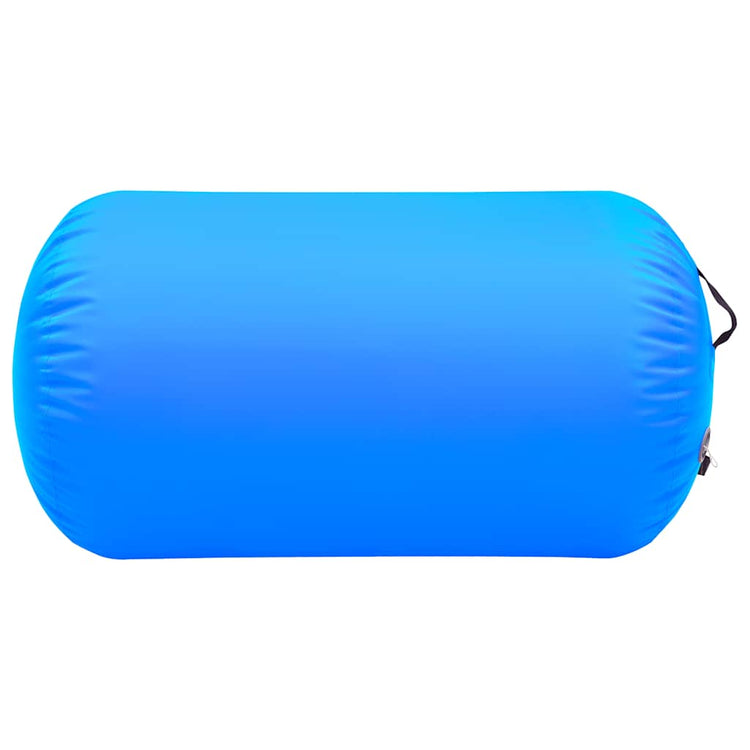 Rôle de la gymnastique Vidaxl avec pompe gonflable 100x60 cm PVC bleu