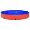 Vidaxl chien piscine pliable 200x30 cm en PVC rouge