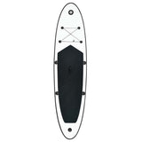 Vidaxl stand-up padleboard gonflable noir et blanc - afbeelding 3