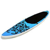 Vidaxl stand up paddleboard Set gonflable 320x76x15 cm bleu - afbeelding 2