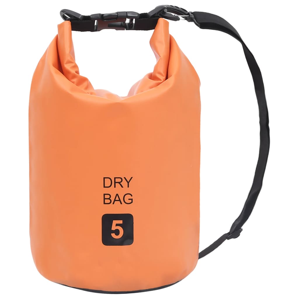 VidaXL Drybag 5 L PVC orange