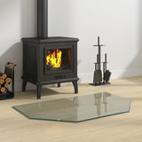 Vidaxl Glass Plate Foyer hexagonal 80x50 cm - afbeelding 1