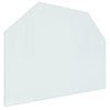 Vidaxl Glass Plate Foyer hexagonal 80x60 cm