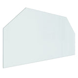Vidaxl Glass Plate Foyer hexagonal 100x50 cm - afbeelding 2