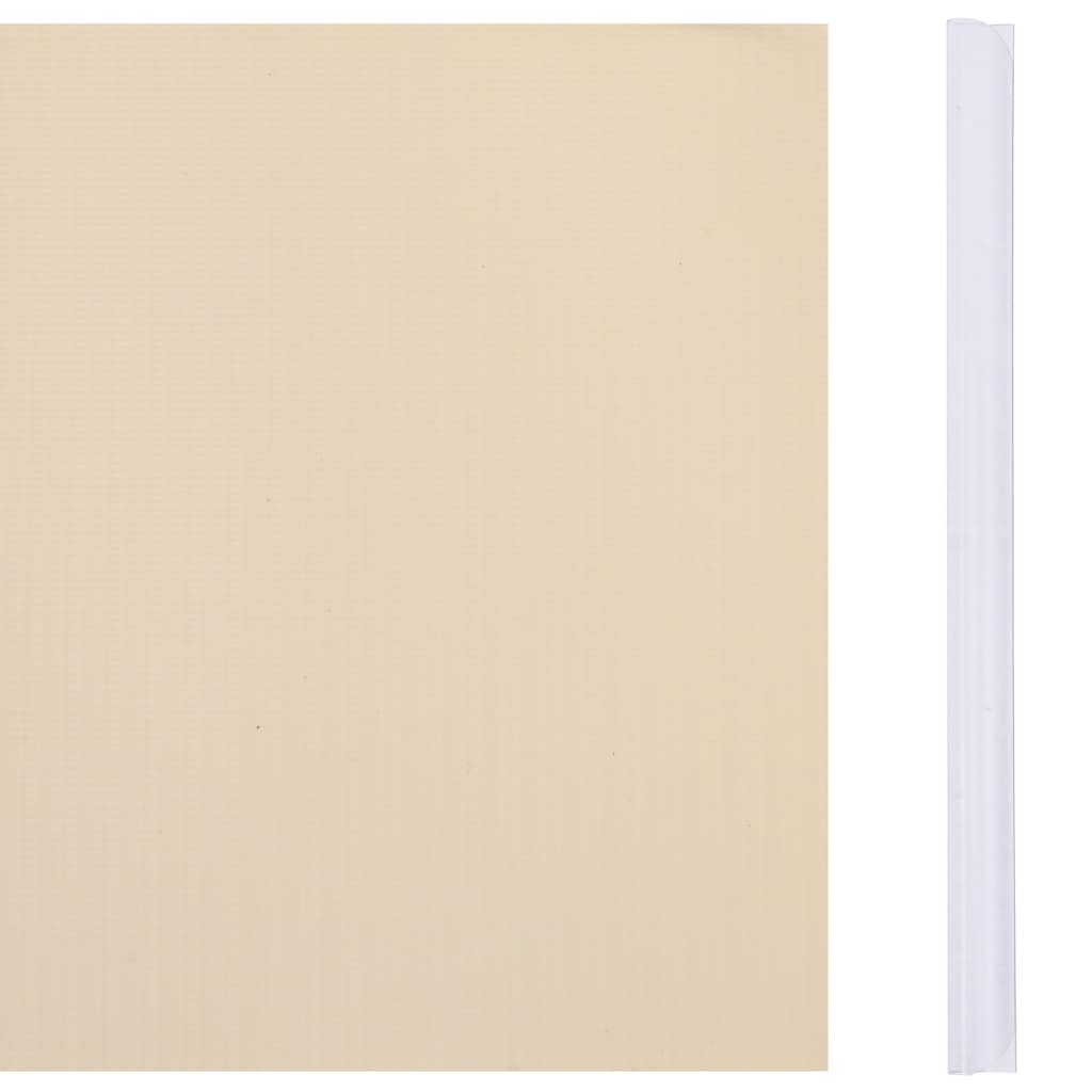 Écran de jardin Vidaxl 35x0.19 M PVC CRAME