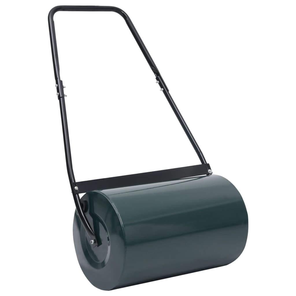 Vidaxl Gazonroller 50 L 63 cm vert et noir