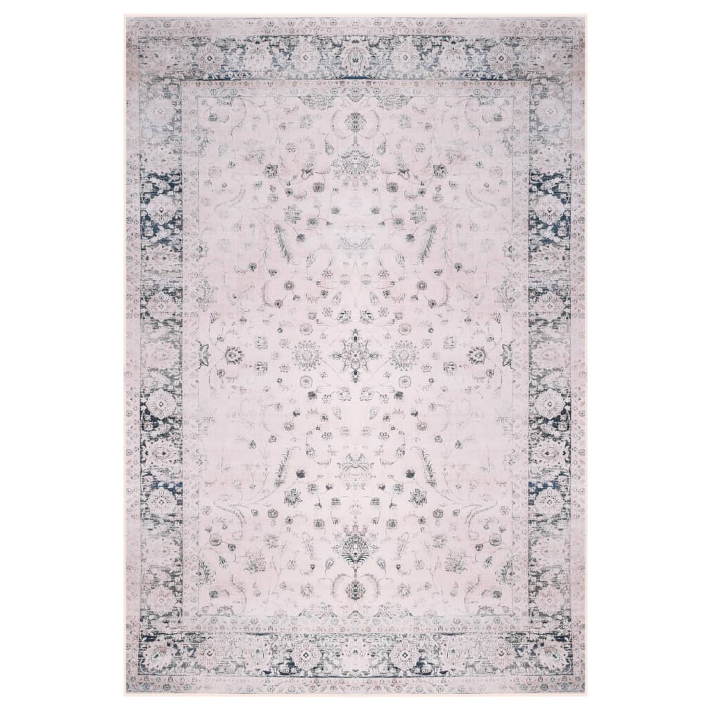 Tapis Vidaxl avec imprimé 120x160 cm tissu multi-colorant