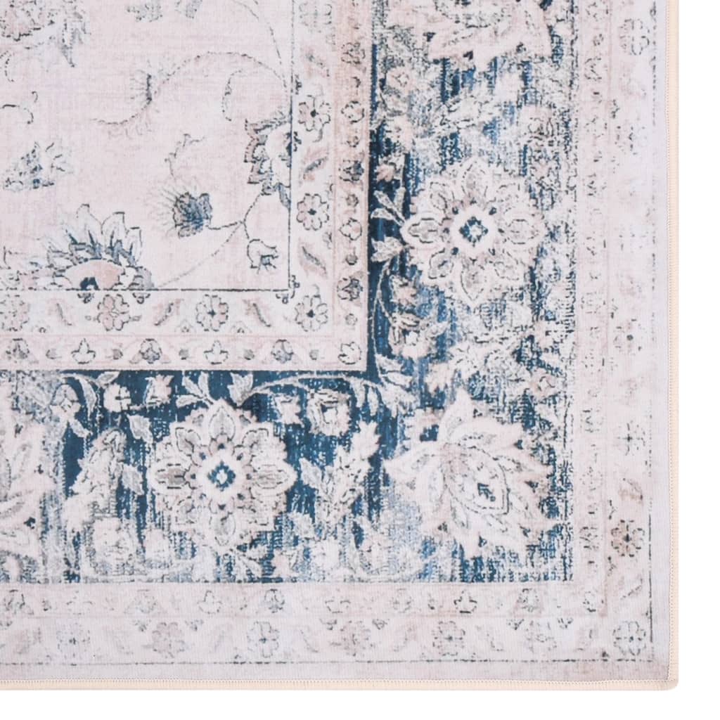 Tapis Vidaxl avec imprimé 120x160 cm tissu multi-colorant