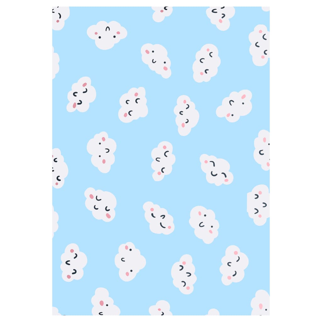 Tapis Vidaxl avec imprimé 120x160 cm tissu multi-colorant