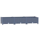 Vidaxl Planter enlevé 120x40x23 cm en polypropylène - afbeelding 2