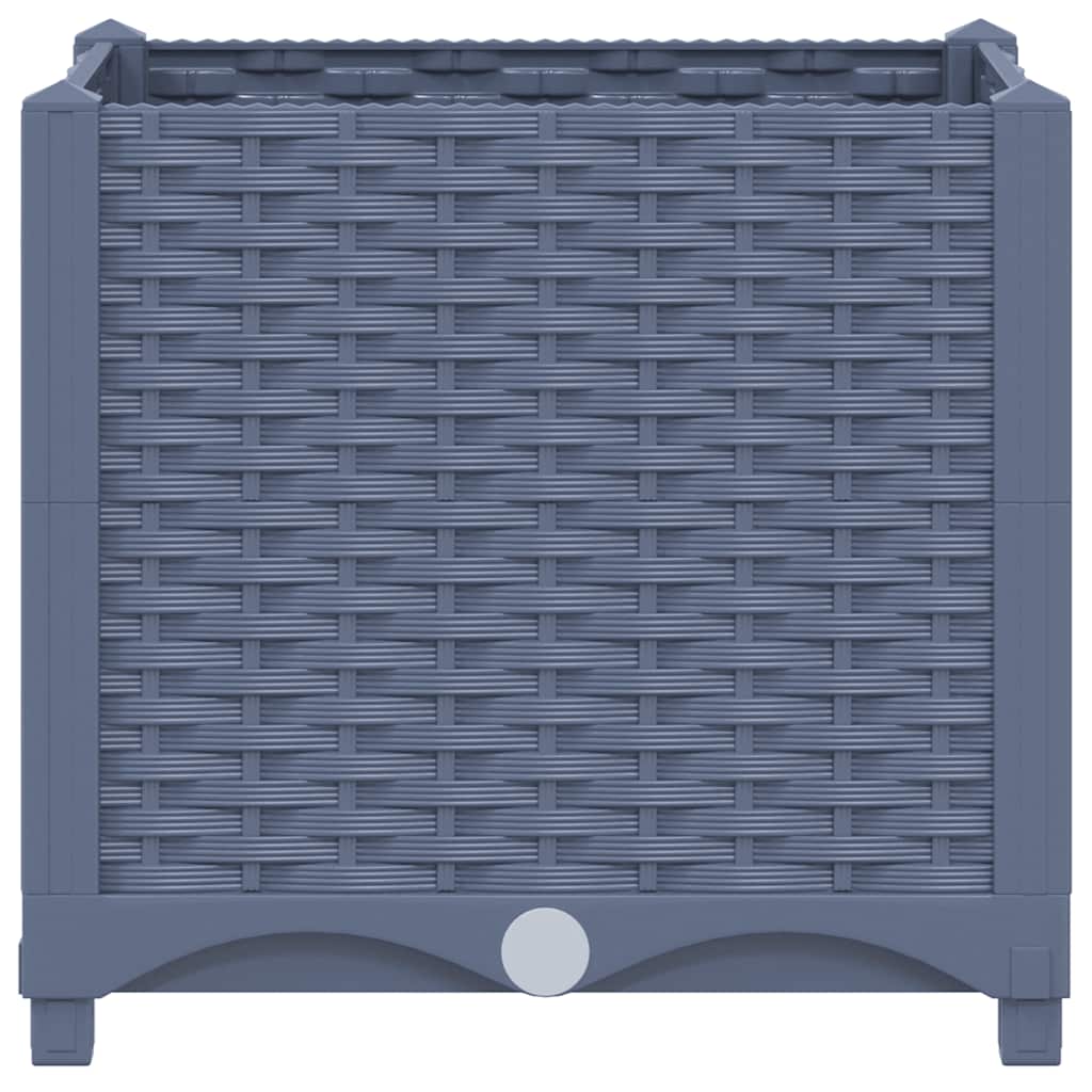 Planteur Vidaxl surélevé 40x40x38 cm en polypropylène