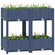Vidaxl Planter surélevé 80x40x71 cm en polypropylène