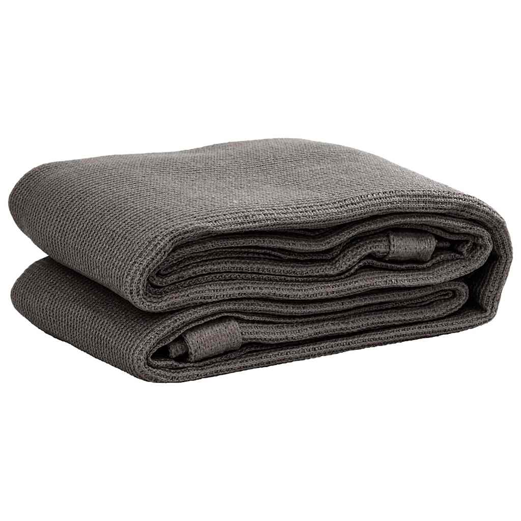 Tapis de tente Vidaxl 250x450 cm anthracite