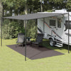 Tapis de tente Vidaxl 250x450 cm anthracite