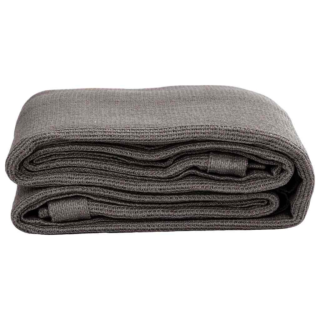 Tapis de tente Vidaxl 400x500 cm anthracite -colored