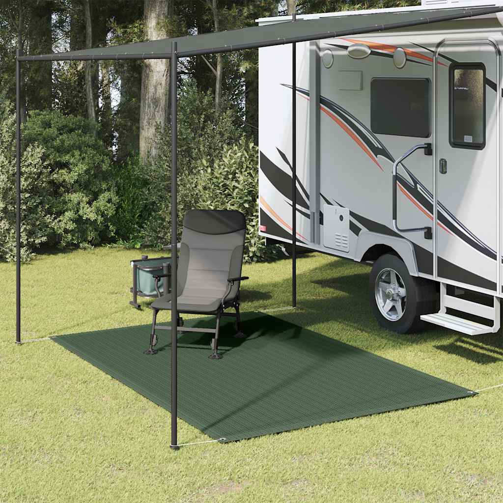 Tapis de tente Vidaxl 200x300 cm vert foncé