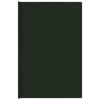 Tapis de tente Vidaxl 400x600 cm vert foncé