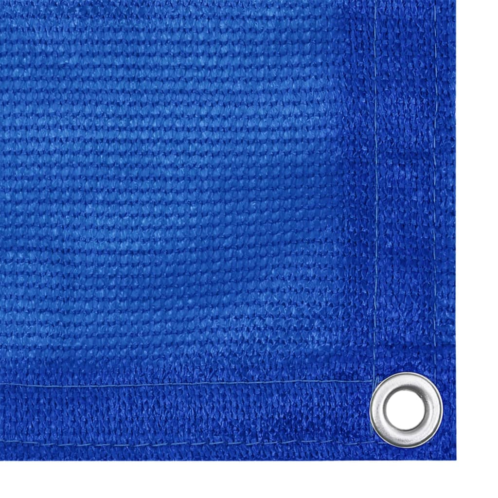 Tapis de tente Vidaxl 250x500 cm bleu
