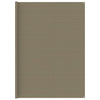 Tapis de tente Vidaxl 300x500 cm taupe