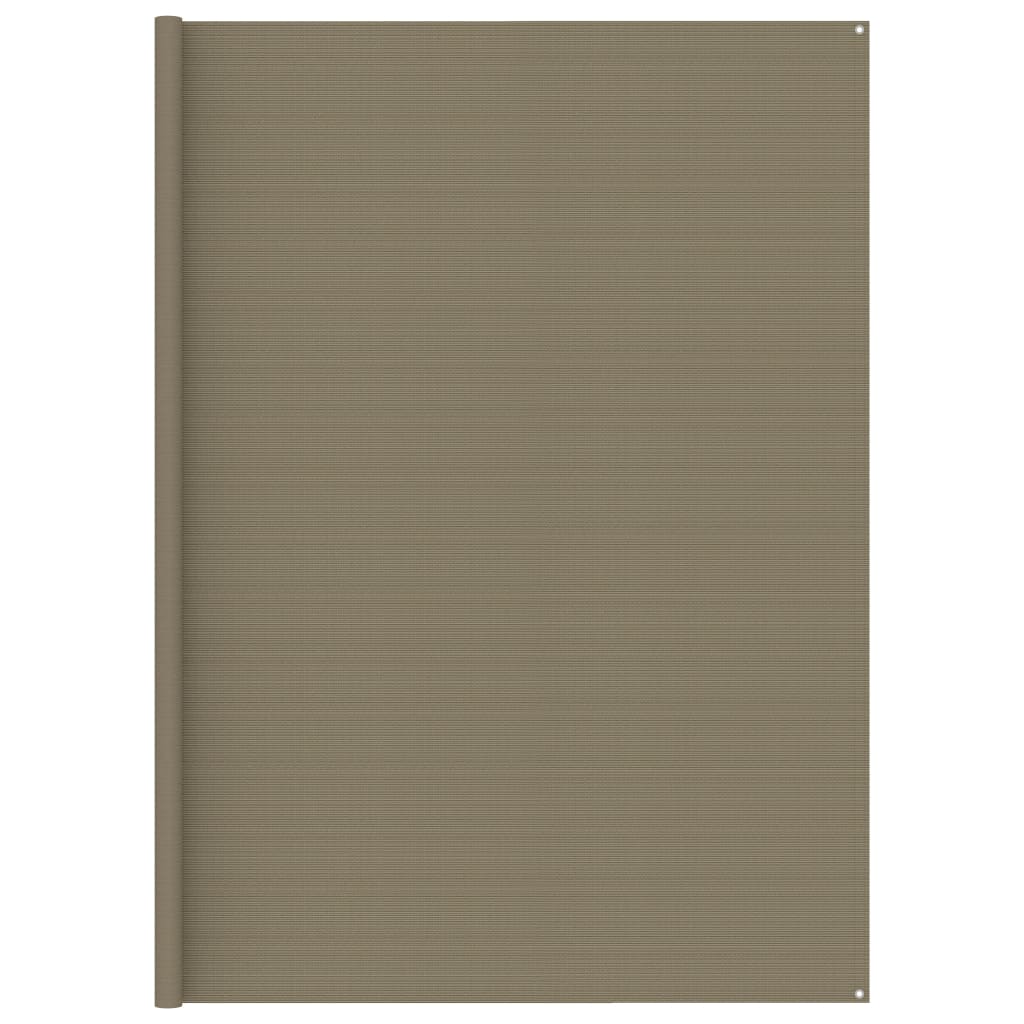 Tapis de tente Vidaxl 300x500 cm taupe