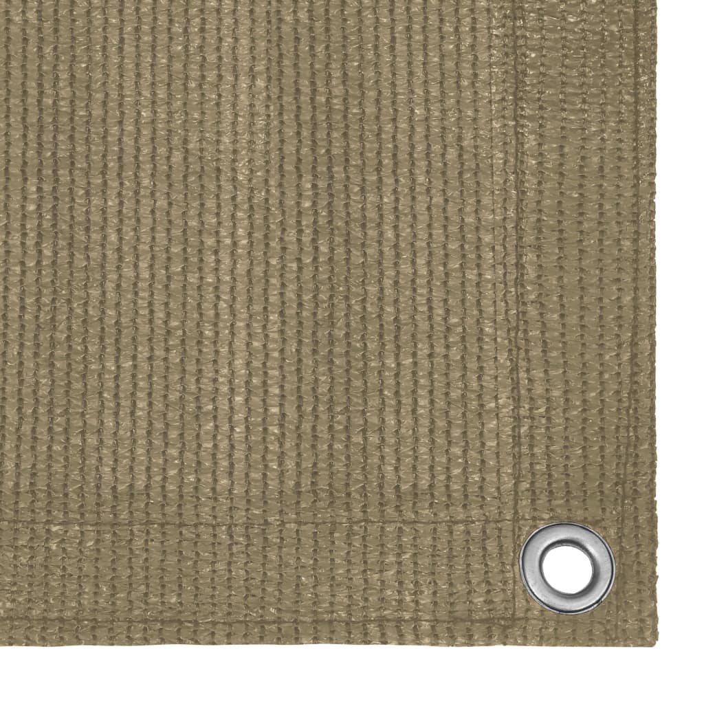 Tapis de tente Vidaxl 300x600 cm taupe