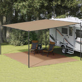 Tapis de tente Vidaxl 400x500 cm taupe - afbeelding 1