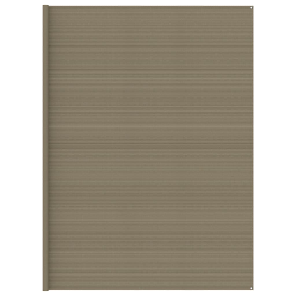 Tapis de tente Vidaxl 400x600 cm taupe