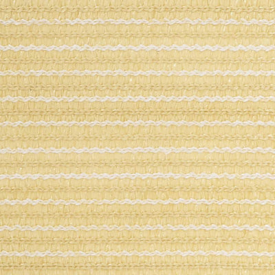 Écran de balcon Vidaxl 75x500 cm beige HDPE