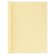 Écran de balcon Vidaxl 120x500 cm beige HDPE