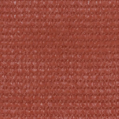 Écran de balcon Vidaxl 120x400 cm en terre cuite HDPE -Colored
