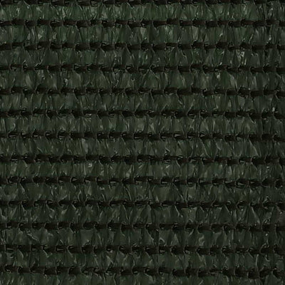 Écran de balcon Vidaxl 90x600 cm HDPE Donkergroen
