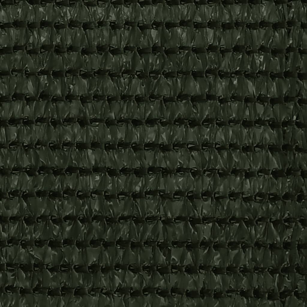 Écran de balcon Vidaxl 120x300 cm HDPE Donkergroen