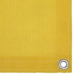 Écran de balcon Vidaxl 75x300 cm jaune HDPE - afbeelding 2