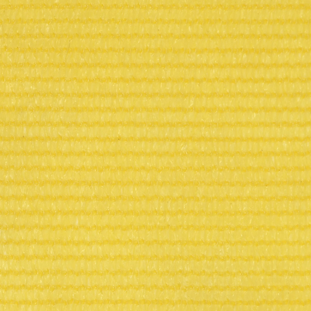 Écran de balcon Vidaxl 75x600 cm jaune HDPE