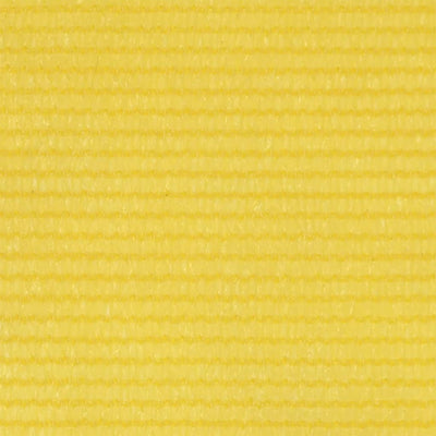 Écran de balcon Vidaxl 90x600 cm jaune HDPE