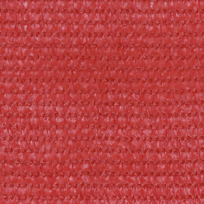Écran de balcon Vidaxl 120x300 cm rouge HDPE