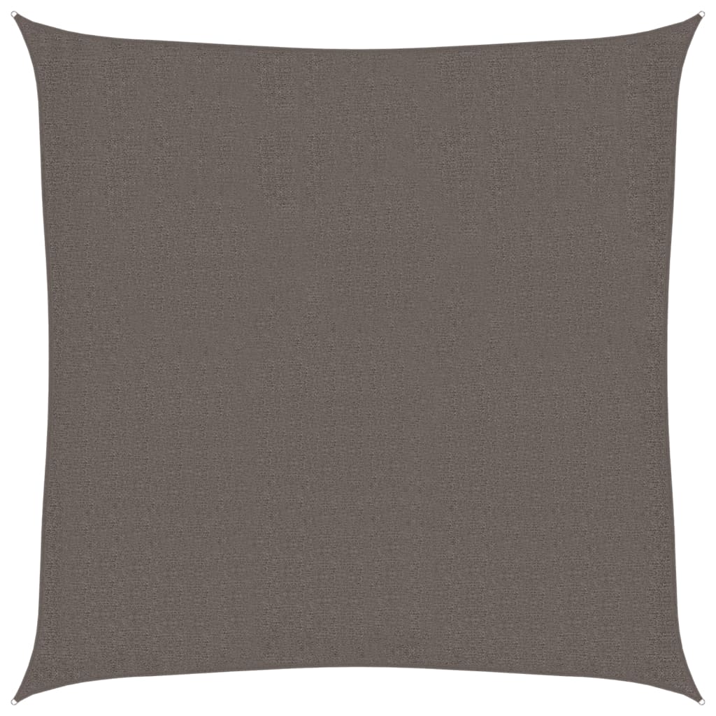 Vidaxl zonnezil 160 g m² 2,5x2,5 m anthracite HDPE -Colored